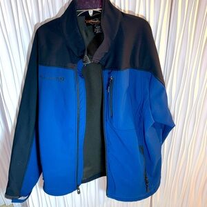 Free Country Men’s Jacket Med Blue/Black